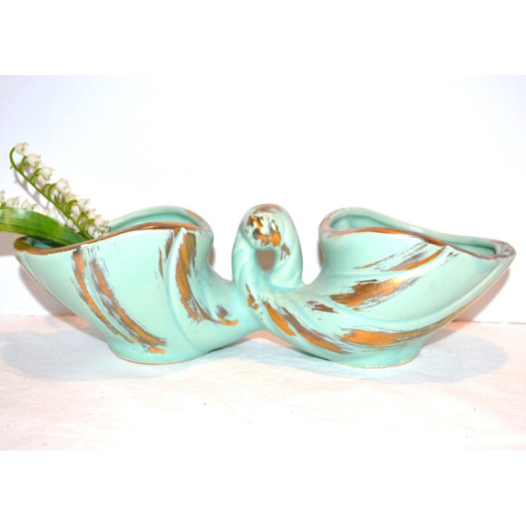 1950s Planter Table Piece Hollywood Regency Modernism Mid Century Atomic - Picture 1 of 6